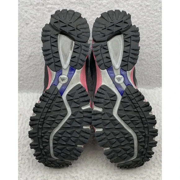 Adidas Running Shoes Womens 9 AKTIV Trails Hiking Gray Pink NO INSOLES B26576 - Picture 8 of 12